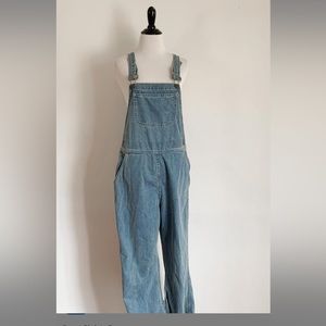 Christy Dawn billy overalls in moon wash denim, NWT, retail @ 248 -- size 30